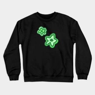 green stars Crewneck Sweatshirt